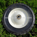 8 inch solid rubber coated wheel trolley wheel